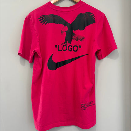 Pre-Owned OFF-WHITE x Nike NRG A6 Tee (Pink Rush/Black)
