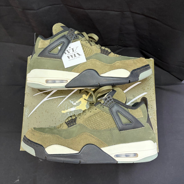 Pre-Owned Jordan 4 Retro SE Craft Medium Olive