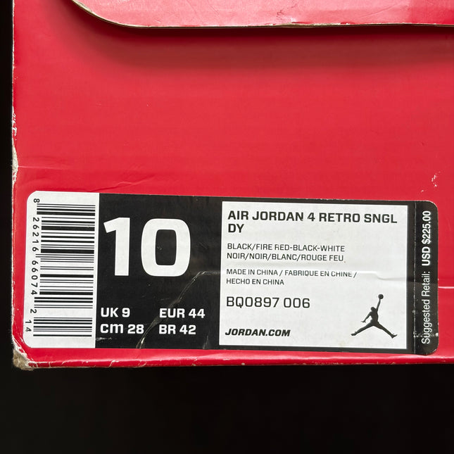 Jordan 4 Retro Tattoo (2018) - WiscKicks