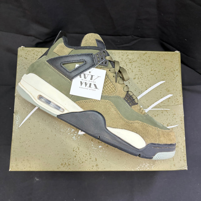 Pre-Owned Jordan 4 Retro SE Craft Medium Olive