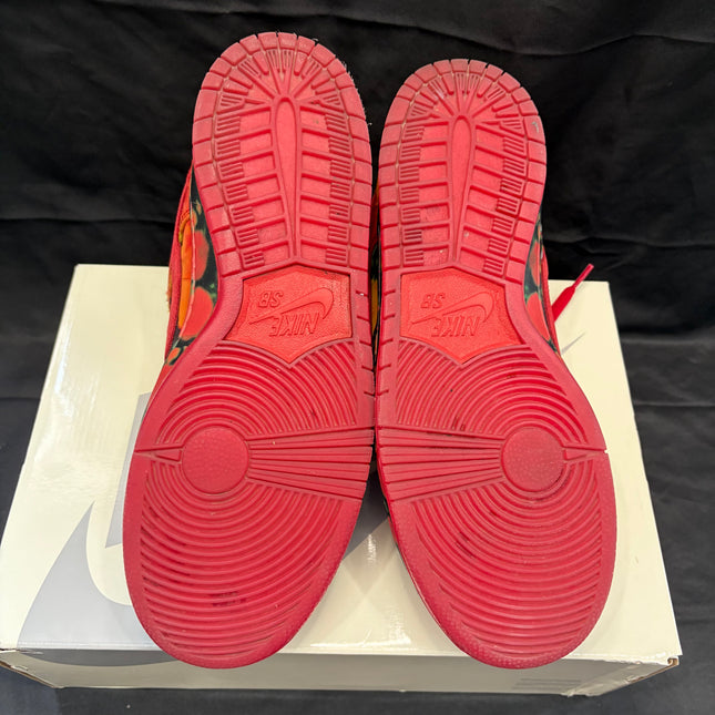 Nike SB Dunk Low The Wizard of Oz Poppy Field | Authentic Sneakers - WiscKicks