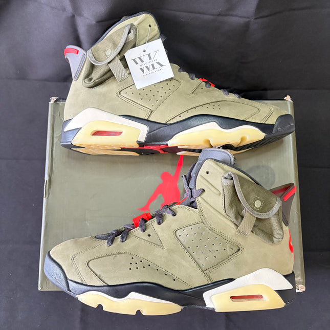 Pre-Owned Jordan 6 Retro Travis Scott