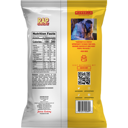 Rick Ross Sweet Chili Lemon Pepper Potato Chips (2.5oz)