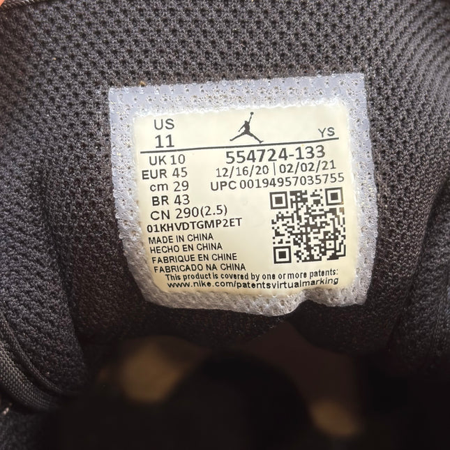 Pre-Owned Jordan 1 Mid Arctic Orange Black Toe
