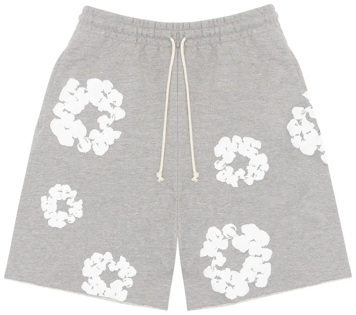 Denim Tears The Cotton Wreath Shorts Grey
