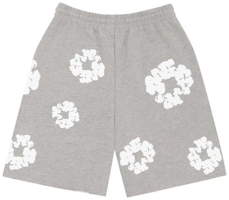 Denim Tears The Cotton Wreath Shorts Grey