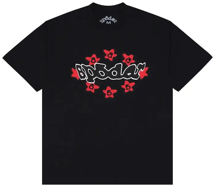 Sp5der Warped Tee "Black" | WiscKicks