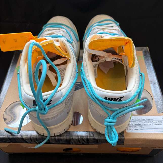 Nike Dunk Low Off-White Lot 2 - WiscKicks