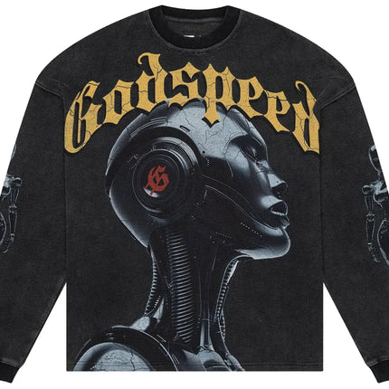 Godspeed Alexa Thermal Long-Sleeve 'Black Wash'