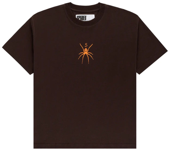 Sp5der TM Tee Brown - WiscKicks