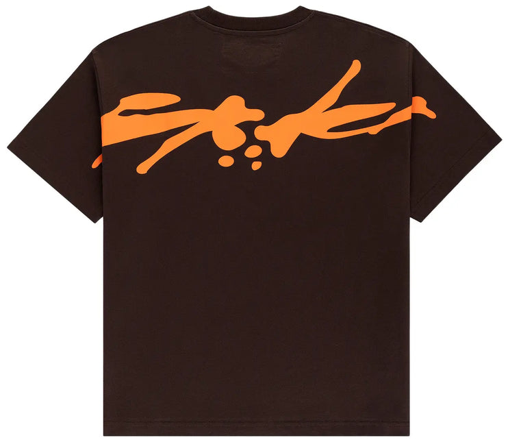 Sp5der TM Tee Brown - WiscKicks