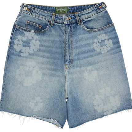 Denim Tears x Levi's Cotton Wreath Jean Short Light Wash - WiscKicks