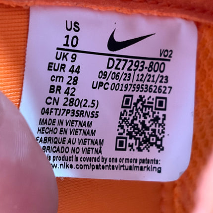 Nike Hot Step 2 Drake NOCTA Total Orange