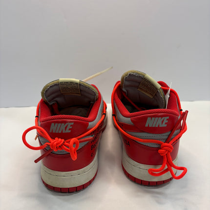 Pre-Owned Nike Off-White x Dunk Low 'University Red'