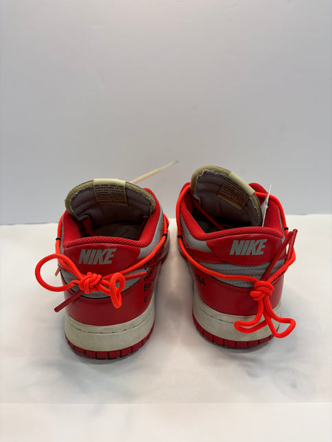 Pre-Owned Nike Off-White x Dunk Low 'University Red'