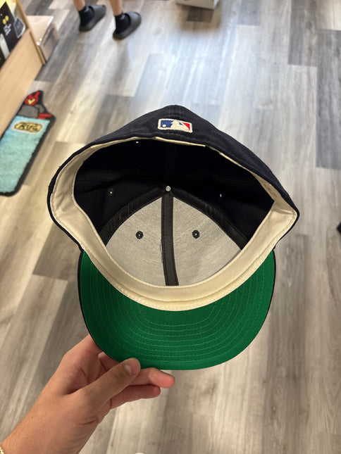 Fear Of God Essentials x New Era Fitted Cap (Navy/White) Size 7 5/8