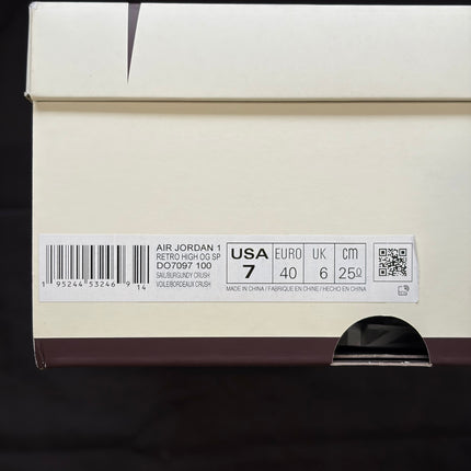 Jordan 1 Retro High OG A Ma Maniére "Airness" | WiscKicks
