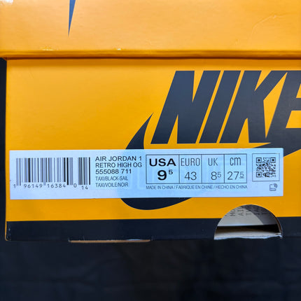 Jordan 1 Retro High OG Taxi