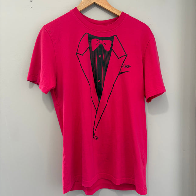 Pre-Owned OFF-WHITE x Nike NRG A6 Tee (Pink Rush/Black)