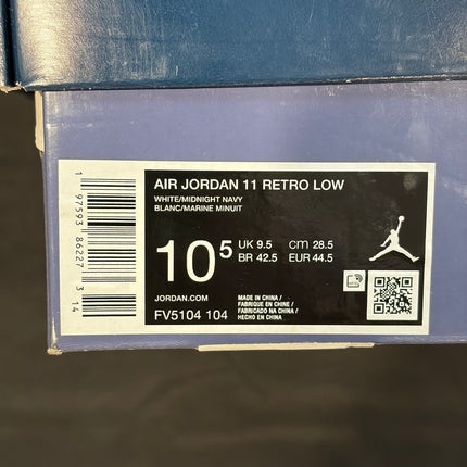 Jordan 11 Retro Low Diffused Blue - WiscKicks