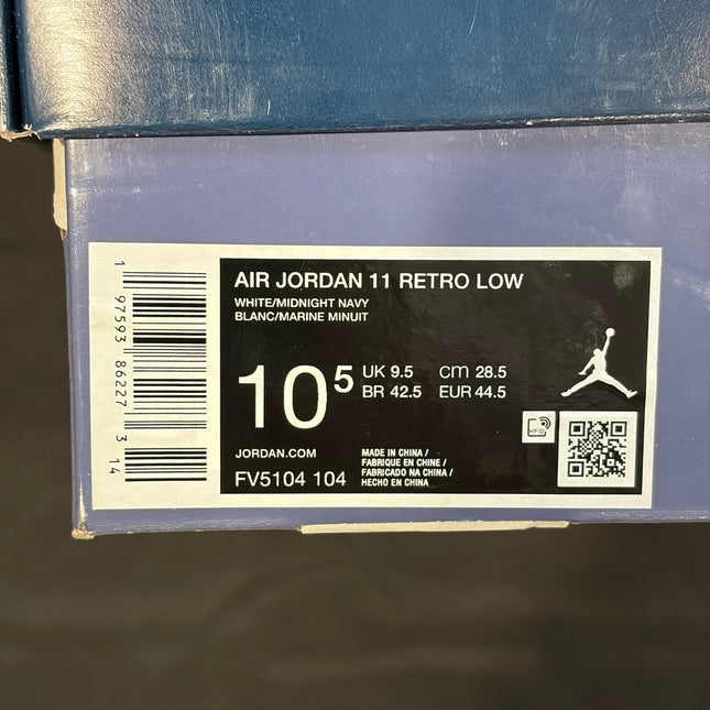 Jordan 11 Retro Low Diffused Blue - WiscKicks