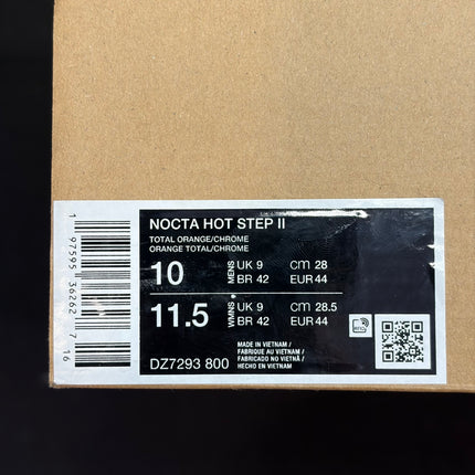 Nike Hot Step 2 Drake NOCTA Total Orange
