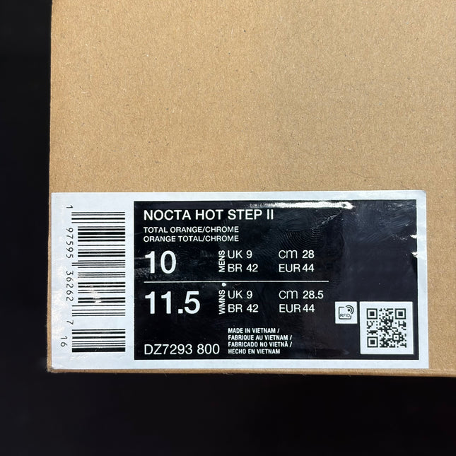 Nike Hot Step 2 Drake NOCTA Total Orange