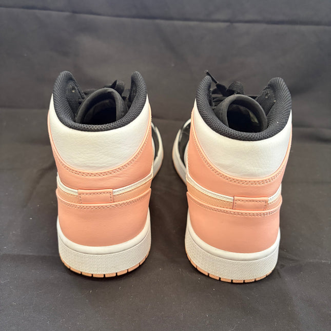 Pre-Owned Jordan 1 Mid Arctic Orange Black Toe