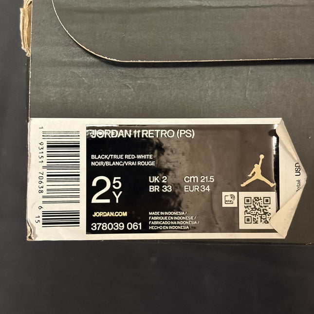 Jordan 11 Retro Playoffs Bred (2019) (PS)