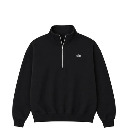 Alo Yoga Quarter Zip Black WiscKicks