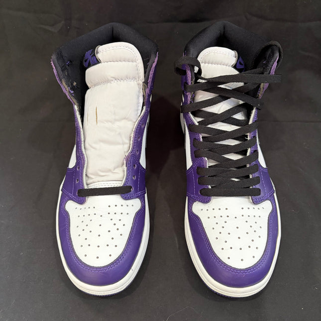 Jordan 1 Retro High Court Purple White - WiscKicks