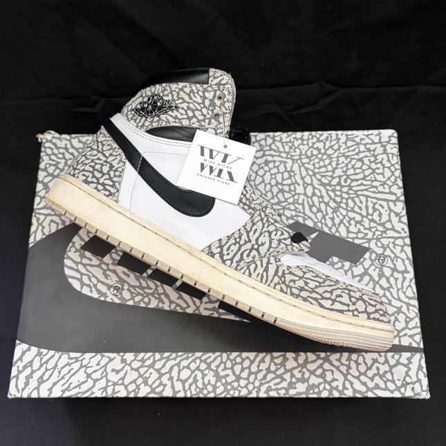Jordan 1 Retro High OG White Cement