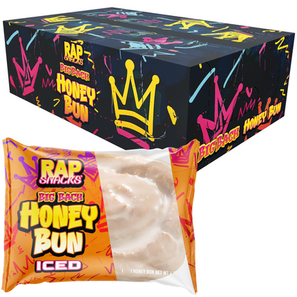 Rap Snacks Big Back Iced Honey Buns (4.75oz)