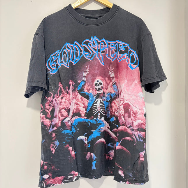 Godspeed Crowd Surfer T-Shirt Wash Grey