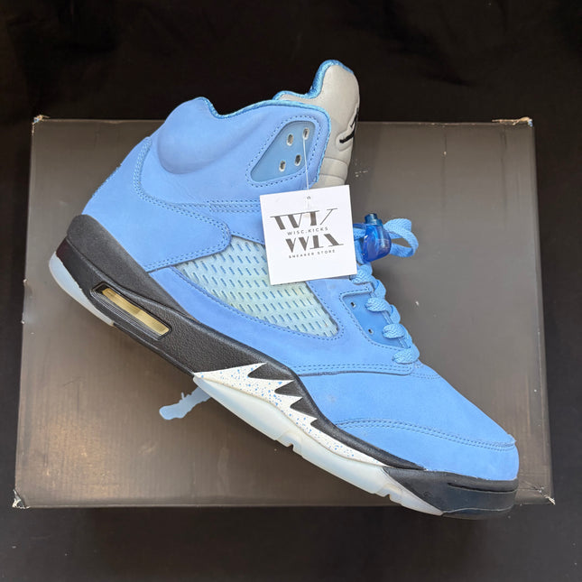 Jordan 5 Retro UNC University Blue - WiscKicks