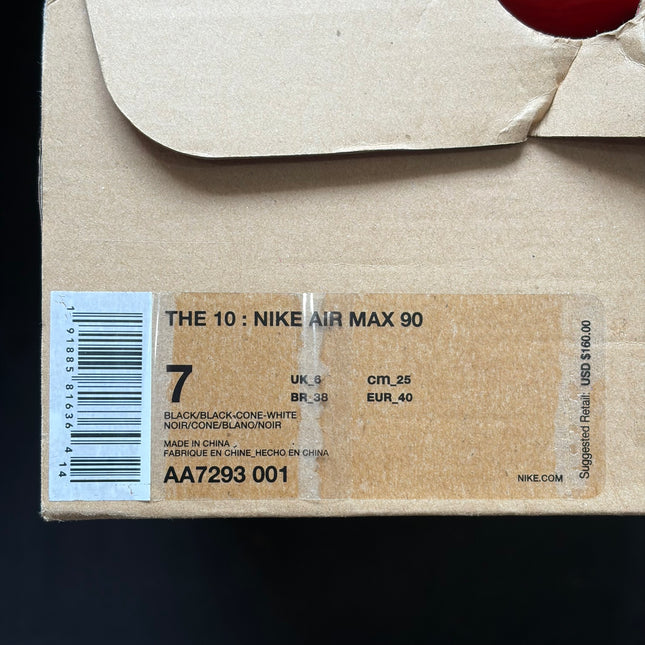 Nike Air Max 90 Off-White Black - WiscKicks