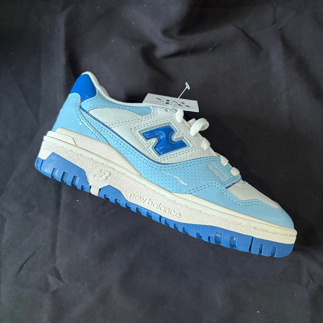 New Balance 550 Chrome Blue Patent – WiscKicks