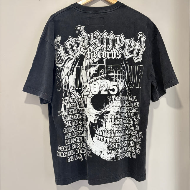 Godspeed Records Black Graphic T-Shirt