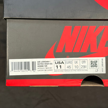 Jordan 1 High OG "Light Smoke Grey" Union Style | WiscKicks