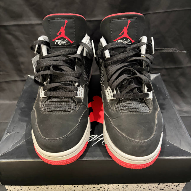 Air Jordan 4 Retro "Bred" (2019) - Men's Size 12 | WiscKicks