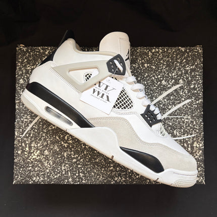 Jordan 4 Retro Military Black - WiscKicks