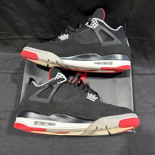 Air Jordan 4 Retro "Bred" (2019) - Men's Size 12 | WiscKicks