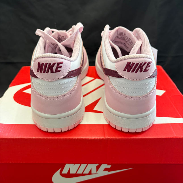Nike Dunk Low Pink Foam Red White (GS) | Authentic Youth Sneakers - WiscKicks