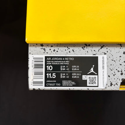 Jordan 4 Retro Lightning (2021) | WiscKicks