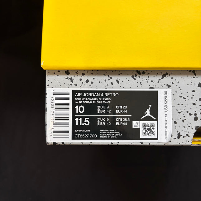 Jordan 4 Retro Lightning (2021) | WiscKicks