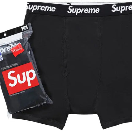 Supreme Boxers Black 2 Pack – WiscKicks