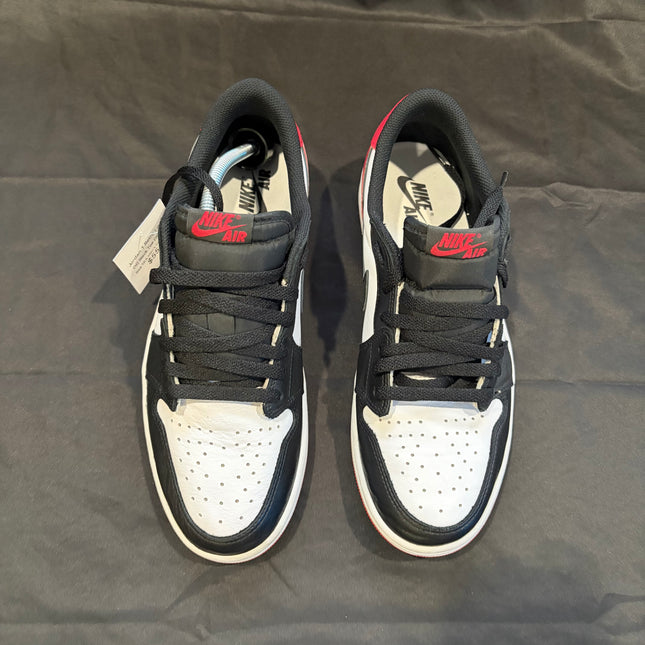 Jordan 1 Retro Low OG Black Toe (2023) - WiscKicks