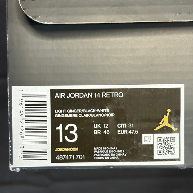 Pre-Owned Jordan 14 Retro Light Ginger (2022)