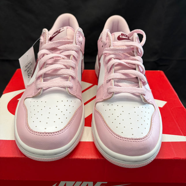 Nike Dunk Low Pink Foam Red White (GS) | Authentic Youth Sneakers - WiscKicks