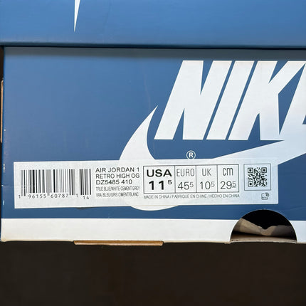 Jordan 1 Retro High OG "True Blue" | WiscKicks